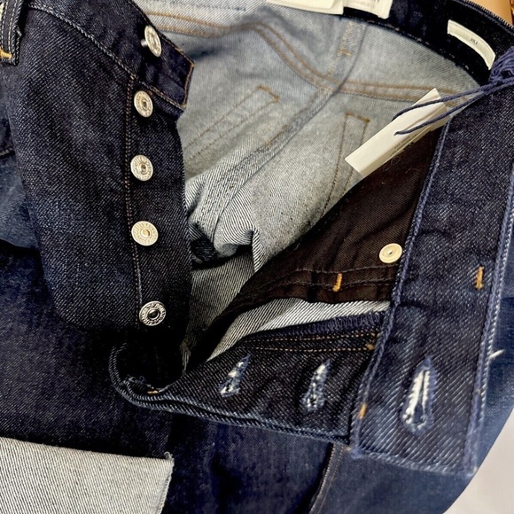 Citizens Of Humanity Ayla Baggy Cuffed Crop Stretch Bandit Size 24 Nwt - Picture 10 of 10